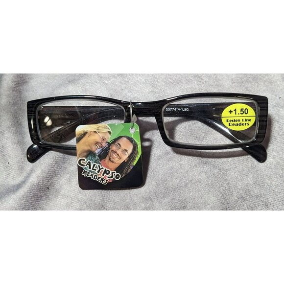 Calypso Retro Pacific Cove Design Line Reading Glasses - Picture 3 of 10